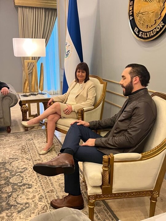 Министр Патрисия Булльрих похвалила политику безопасности президента Найиба Букеле в Сальвадоре